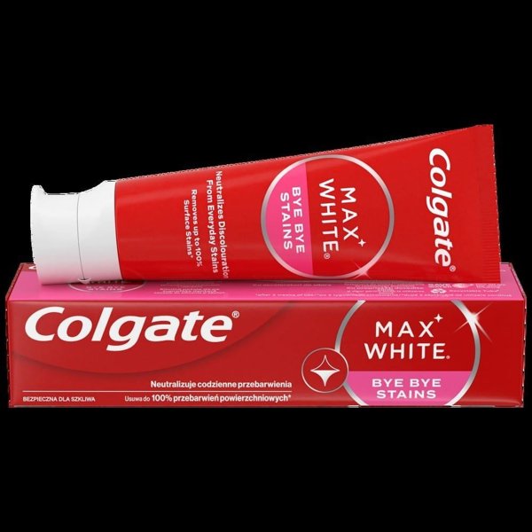 Colgate COL JU PASTA  75ml Max White Bye Bye Stains