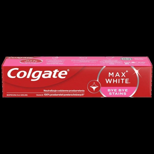 Colgate COL JU PASTA  75ml Max White Bye Bye Stains