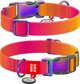 Collar WAU DOG ΠΕΡΙΛΑΙΜΙΟ ΑΝΑΚΥΚΛΩΜΕΝΟ GRADIENT M 2,0/28-40cm NYLON ΠΟΡΤΟΚΑΛΙ