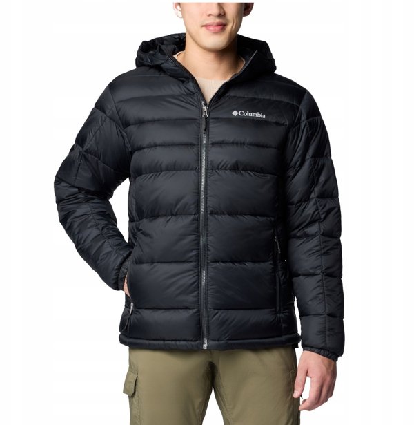 Columbia Buck Butte II Μονωμένο Μπουφάν με Κουκούλα 2086882010 Czarne L