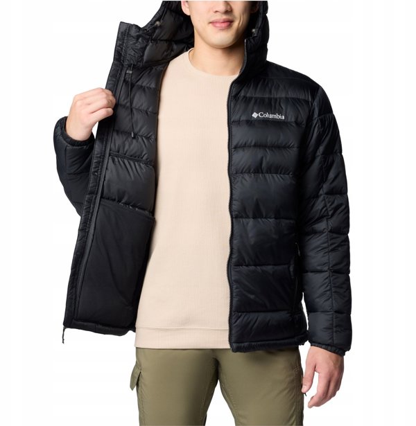 Columbia Buck Butte II Μονωμένο Μπουφάν με Κουκούλα 2086882010 Czarne L