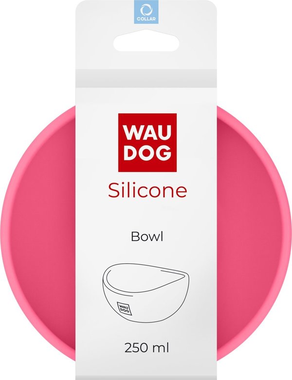 Collar WAU DOG ΣΙΛΙΚΟΝΟΥΧΟ ΜΠΟΛ 250ml ΡΟΖ