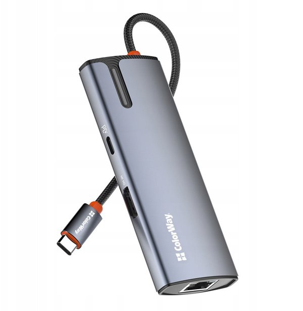 ColorWay 6-in-1 Docking Station | CW-HUB02 | 100 W