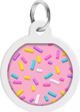 Collar WAUDOG Smart Ταυτότητα Σκύλου Κύκλος Marshmallow 25mm