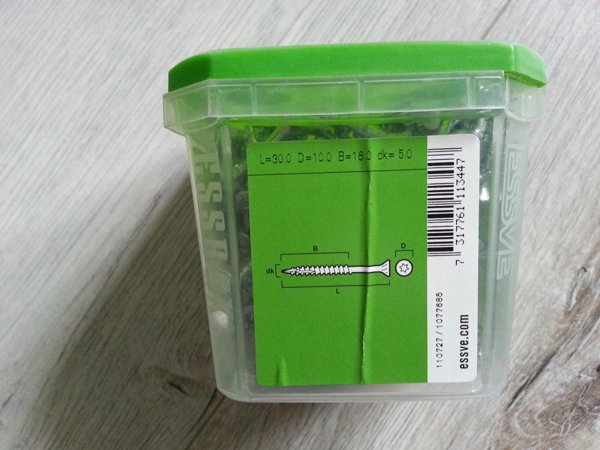 COMBISCREW 3,9X30 ZINC(250)