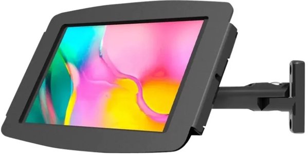 Βάση Τοίχου με Περιστροφή Space για Galaxy Tab A8 10.5" της Compulocks, Μαύρο, Αλουμίνιο, Μαύρο