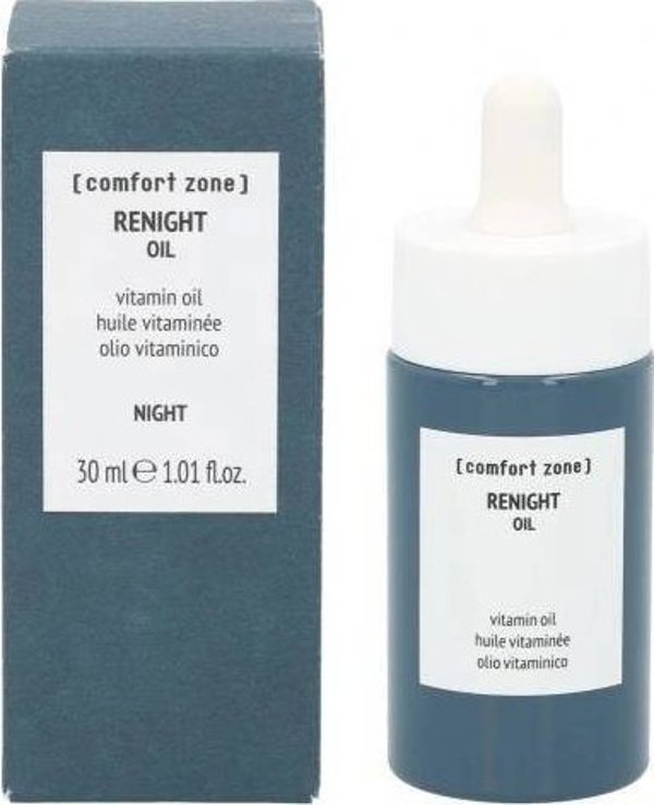 COMFORT ZONE_Renight Vitamin Oil αντιοξειδωτικό λάδι προσώπου για ξηρό και κουρασμένο δέρμα τη νύχτα 30ml 11208483 8004608505945