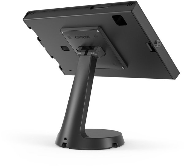 Compulocks Galaxy Tab S9/S9FE 10.9" Apex Enclosure Mast Counter Stand - Κιτ στερέωσης (περίβλημα, βάση ιστού) - για tablet - κλειδωμένο - μεταλλικό πλαίσιο - μαύρο - μέγεθος οθόνης: 27.7 cm (10.9") - πάγκος - για Samsung Galaxy Tab S9, Tab S9 FE
