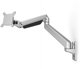 Compulocks Galaxy Tab A8 10.5" Space Enclosure Articulating Arm Mount - Befestigungskit (VESA-Adapter, Gehause, Gelenkarm, Tischmontage) - einstellbarer Arm - fur Tablett - verriegelbar - hochwertiges Aluminium - Schwarz, Silber - Bildschirmgrosse: 2