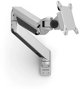 Compulocks Galaxy Tab A8 10.5" Space Enclosure Articulating Arm Mount - Befestigungskit (VESA-Adapter, Gehause, Gelenkarm, Tischmontage) - einstellbarer Arm - fur Tablett - verriegelbar - hochwertiges Aluminium - Schwarz, Silber - Bildschirmgrosse: 2