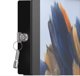 Compulocks Galaxy Tab A8 10.5" Space Enclosure Articulating Arm Mount - Befestigungskit (VESA-Adapter, Gehause, Gelenkarm, Tischmontage) - einstellbarer Arm - fur Tablett - verriegelbar - hochwertiges Aluminium - Schwarz, Silber - Bildschirmgrosse: 2
