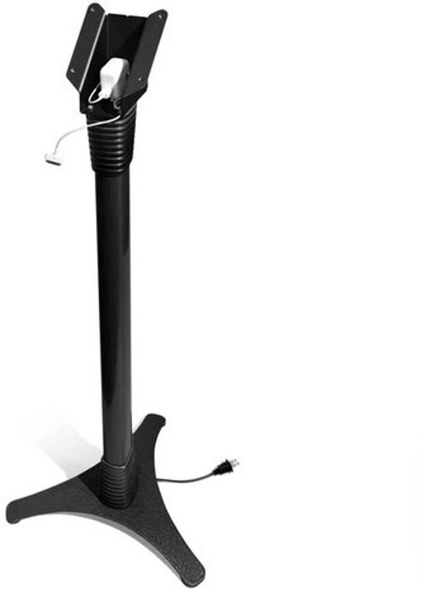 Compulocks Galaxy Tab A7 10.4" Space Enclosure Portable Floor Stand Black, Aluminium, Black