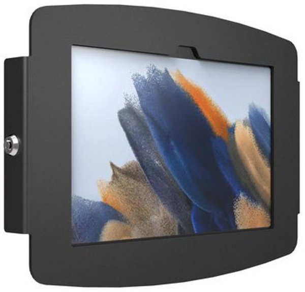 Compulocks Galaxy Tab A7 10.4" Space Enclosure Portable Floor Stand Black, Aluminium, Black