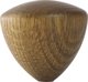 Comandante Comandante Standard Knob - Ξύλινο κουμπί standard - Σκούρο καφέ