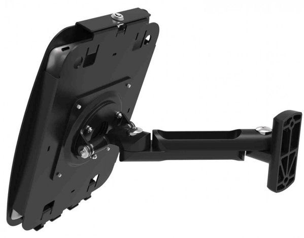Compulocks iPad Pro 12.9" (3-6η Γενιά) Space Enclosure Swing Wall Mount Μαύρο, 32.8 εκ. (12.9"), iPad Pro 12.9 (3η Γενιά), Μαύρο, Αλουμίνιο, Στρογγυλό κλειδί, 2 τεμ.