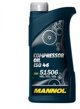 Mannol Λάδι Συμπιεστή Compressor ISO 46, Λιπαντικό Υψηλής Απόδοσης, 1L