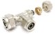 Comap TurboSKIN Σύνδεσμος Συμπίεσης Βιδωτός, Κόκκινος, 26-20-20mm