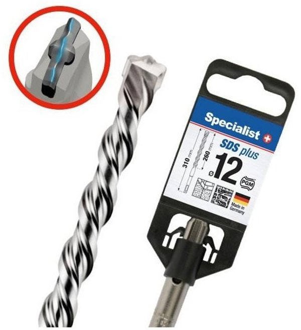 Τρυπάνι σκυροδέματος SPECIALIST+ SDS+, 12.0x260/310 mm