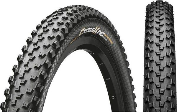 Continental Ελαστικό Ποδηλάτου Cross King 26" x 2.20 (55-559) - Μαύρο