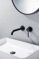 Εντοιχισμένη βρύση νιπτήρα BlueWater BOSTON BOS-BPU.110, μαύρο ματ