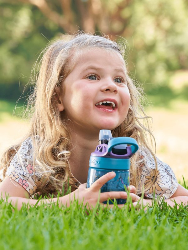 Contigo Easy Clean Παιδικό Παγούρι Νερού 420ml, Μπλε, Σχέδιο Unicorn