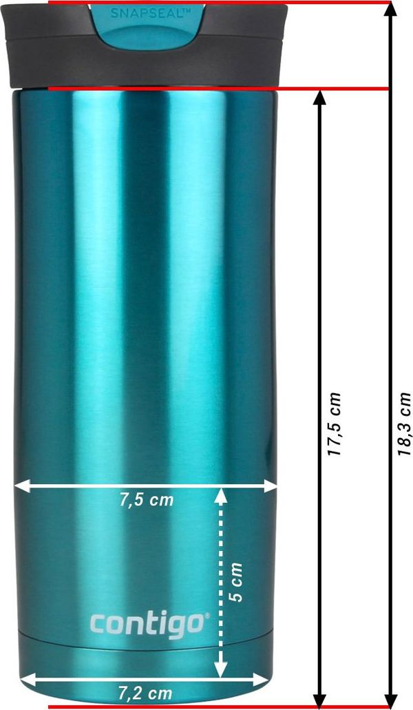 Θερμική Κούπα Contigo Huron 470ml - Biscay Bay