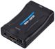 Μετατροπέας SCART σε HDMI + ήχος Μαύρο