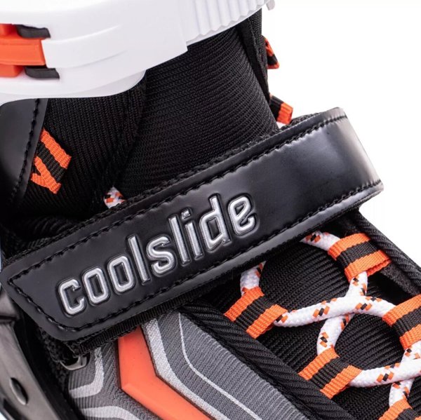 Παιδικά πατίνια αναψυχής CoolSlide HANOVER YB μαύρο/πορτοκαλί μέγεθος 31-34