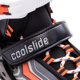 Παιδικά πατίνια αναψυχής CoolSlide HANOVER YB μαύρο/πορτοκαλί μέγεθος 31-34