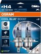 Λάμπες Αυτοκινήτου OSRAM Cool Blue Boost H4 100/90W 12V P43T - Σετ 2 Τεμάχια
