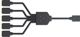 Cooler Master ARGB Splitter Cable 1-5, 3-Pin, MFX-AWHN-1NNN5-R1
