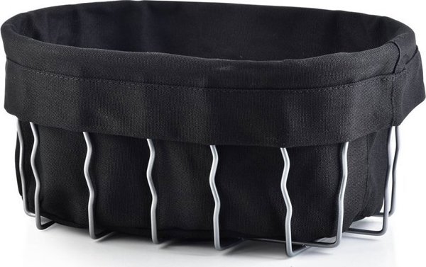 Cookini Cassie Μεταλλικό Καλάθι Σερβιρίσματος Ασημί, 22x15x10cm