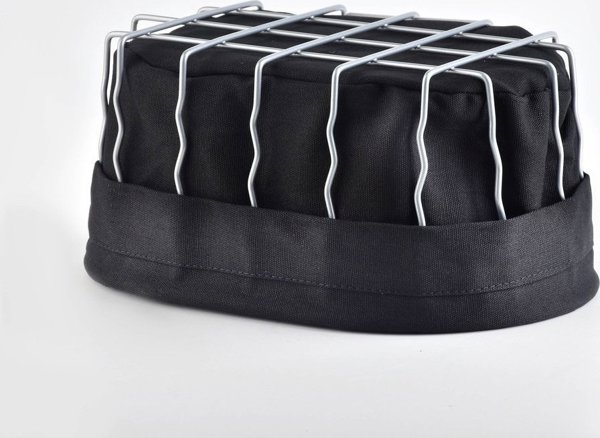 Cookini Cassie Μεταλλικό Καλάθι Σερβιρίσματος Ασημί, 22x15x10cm