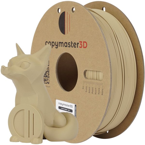 Νήμα Copymaster3D Turbo PLA Matte για 3D εκτυπωτή, 1.75 mm, ματ άμμος