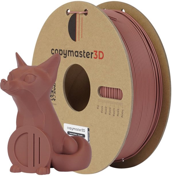 Νήμα Copymaster3D Turbo PLA Matte για 3D εκτυπωτές, 1.75 mm, ματ τερακότα
