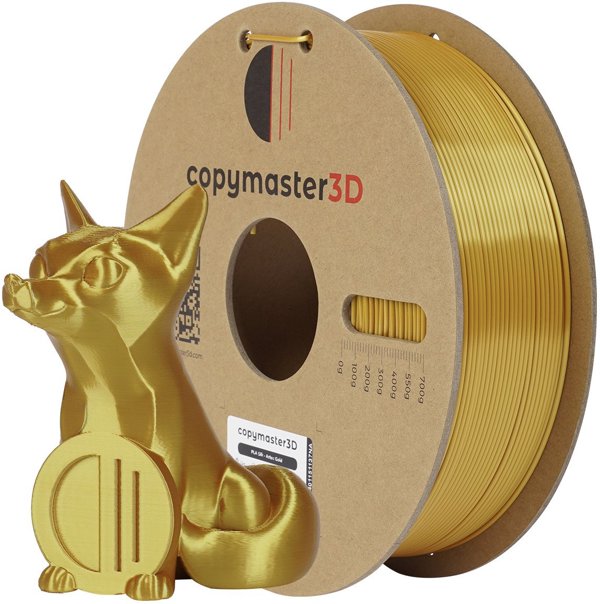 Νήμα Copymaster3D PLA Silk για εκτυπωτή 3D, 1.75 mm, χρυσό
