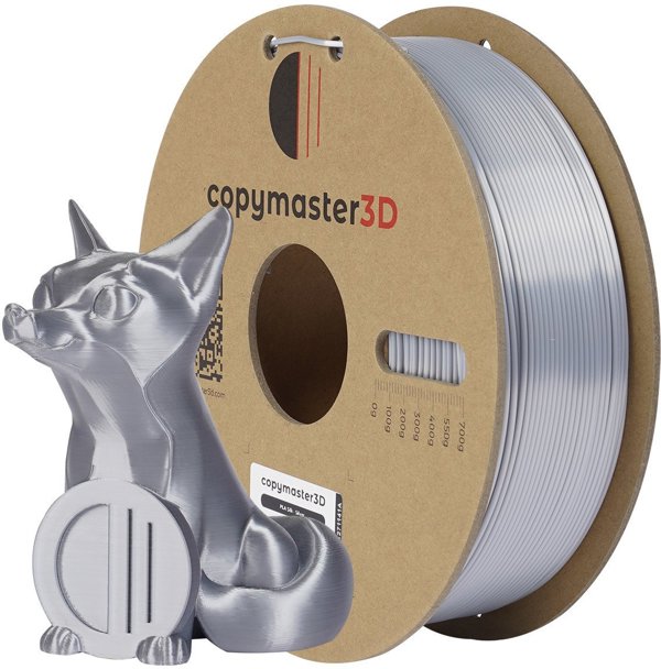 Νήμα Copymaster3D PLA Silk για εκτυπωτή 3D, 1.75 mm, ασημί