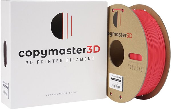 Νήμα Copymaster3D Turbo PLA Matte για 3D εκτυπωτές, 1.75 mm, ματ κόκκινο