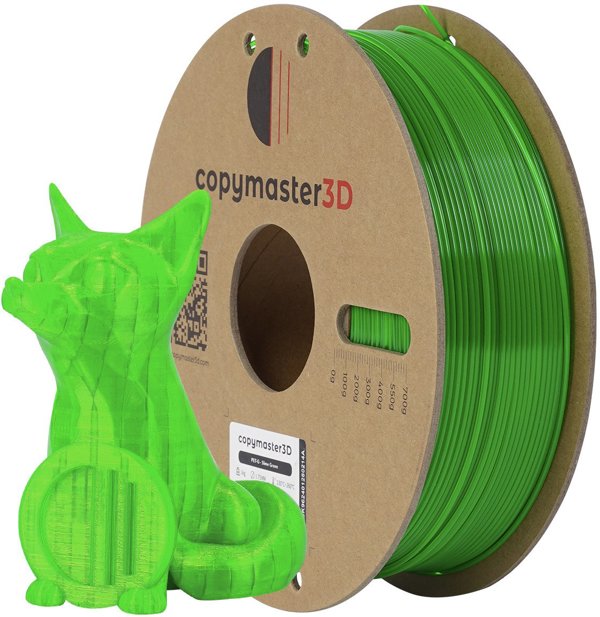 Νήμα PET-G για εκτυπωτές 3D, 1.75 mm, νέον πράσινο
