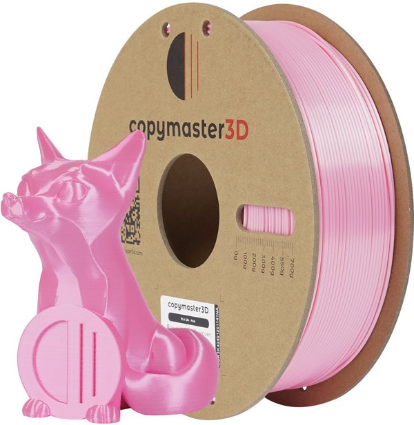 Νήμα Copymaster3D PLA Silk για εκτυπωτή 3D, 1.75 mm, ροζ