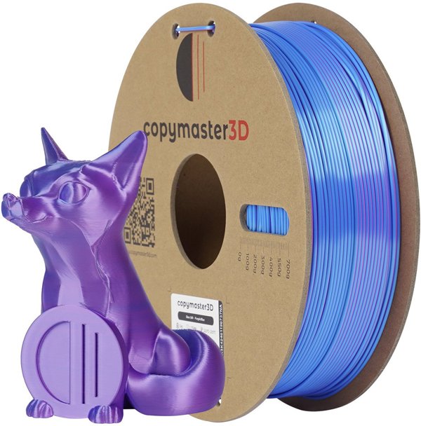 Νήμα Copymaster3D Duo-Silk για εκτυπωτή 3D, 1.75 mm, μωβ/μπλε