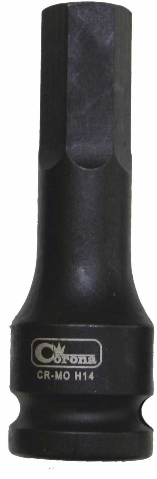 Corona Εξάρτημα εξάγωνου κλειδιού hex κρουστικό 1/2" H19 x 78mm (C1619)