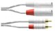 Καλώδιο ήχου Cordial 2 x RCA - 2 x XLR, 1.5 m, λευκό
