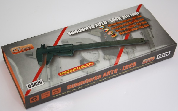Corona Suwmiarka 150mm 0,02mm Auto-lock (C3426)