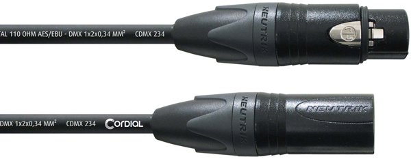 Καλώδιο Cordial AES/EBU XLR σε XLR, 5 μ