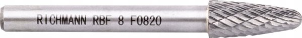 Κοπτικό καρβιδίου Corona Richmann RBF 6x12 mm