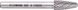 Κοπτικό καρβιδίου Corona Richmann RBF 6x12 mm
