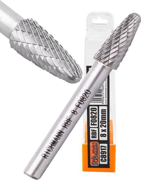 Κοπτικό καρβιδίου Corona Richmann RBF 6x12 mm