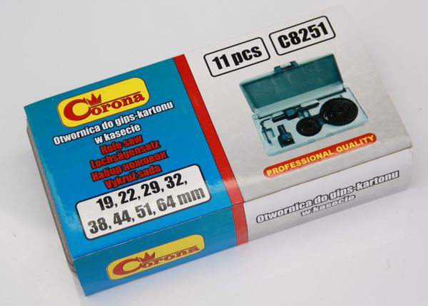 Corona Πριόνι για γυψοσανίδες 19-64mm 11 τεμάχια C8251