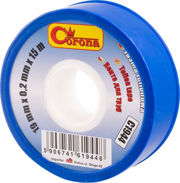 Κολλητική ταινία TEFLON Corona 19 x 0.2 mm x 15 m